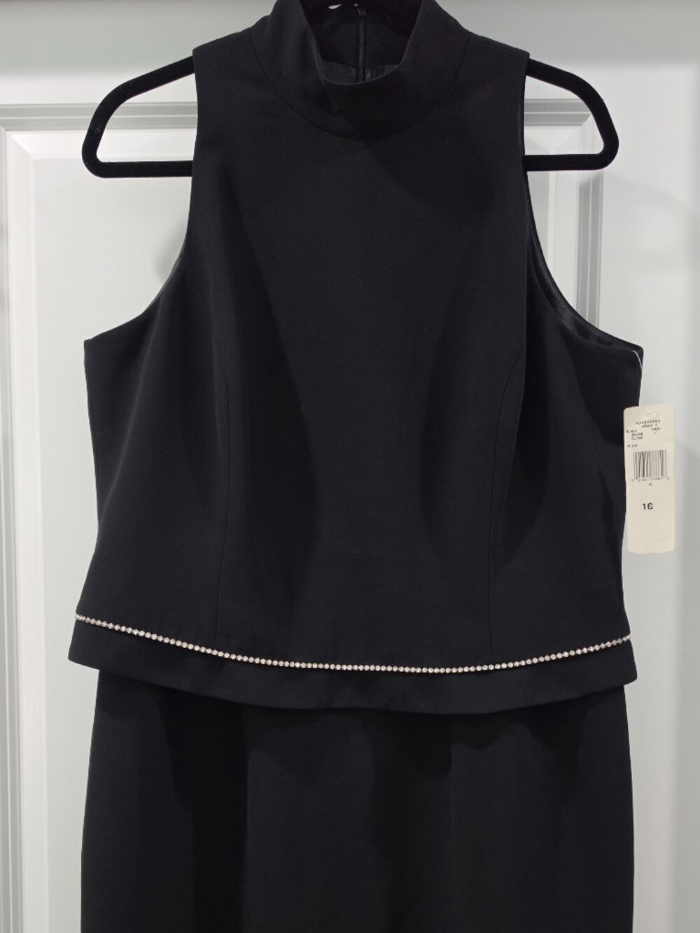 JNY Sexy Sleeveless Black Dress